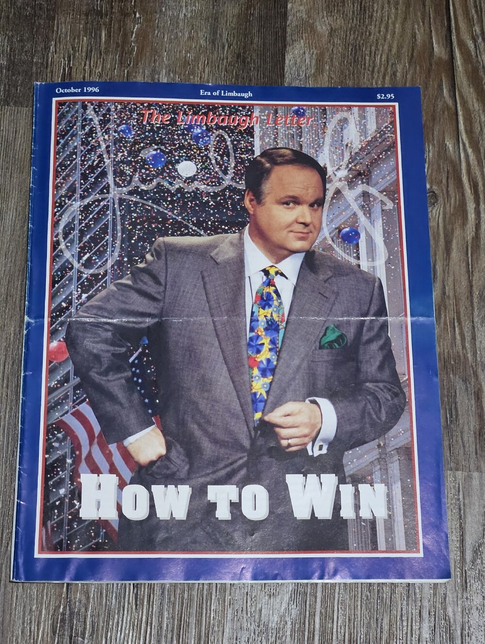 The Limbaugh Letter October 1996 How to Win Vintage Conservative Newsletter Mag